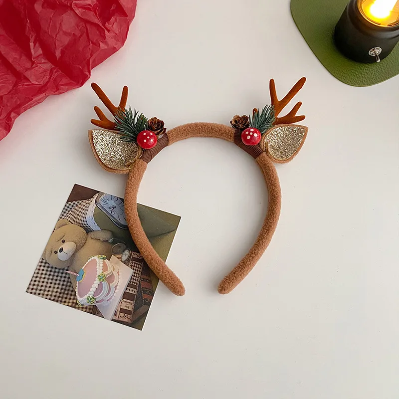 Reindeer Antlers Headband - Giáng Sinh Đầu Tuần Lộc Linh