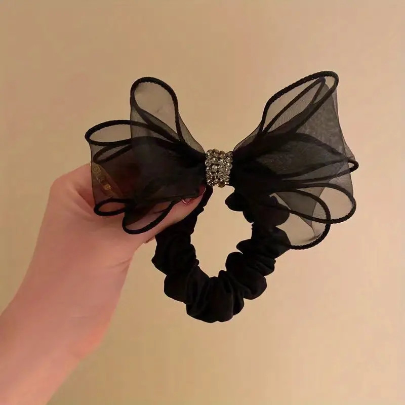 Ribbon Bow Gift - Elegant diamond bow headband | High