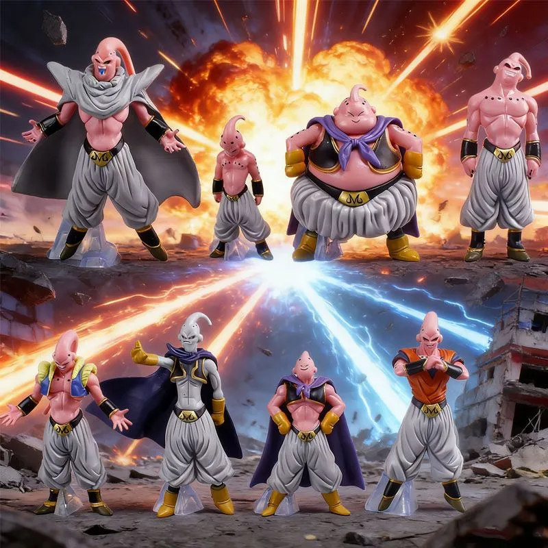 Ornament Ball Set - Dragon Ball Majin Buu Cartoon Cute