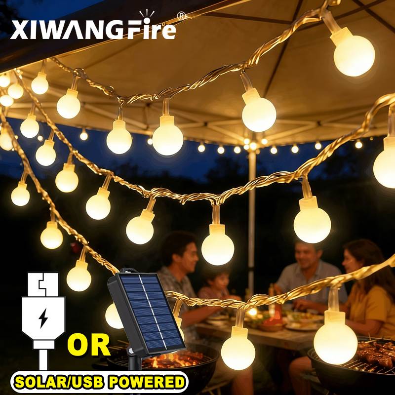 3-10M Solar/USB/Battery String - đánh giá và giá Christmas Lights Outdoor