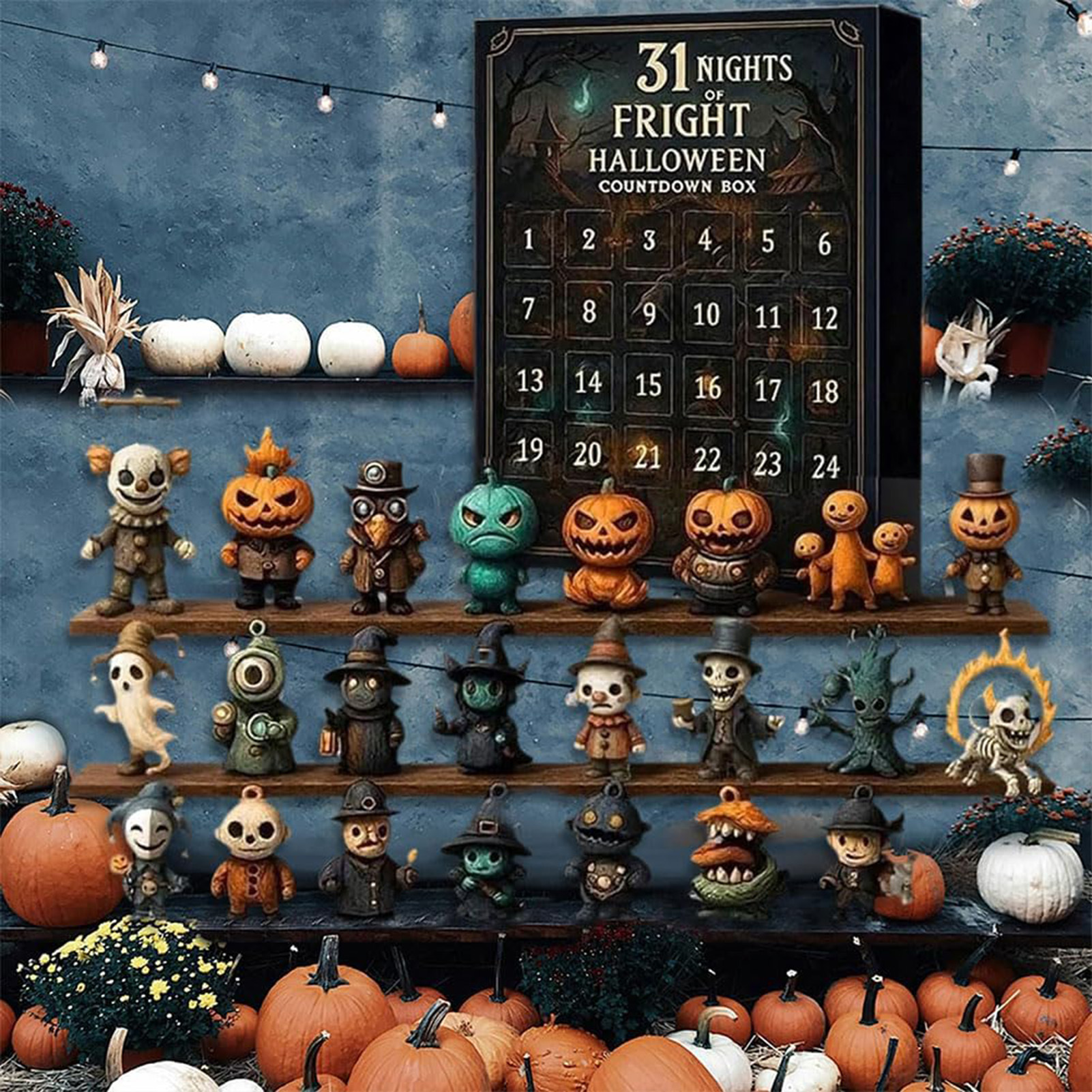 31 Nights Of Fright For Hallow - đánh giá và giá Advent Calendar Gift