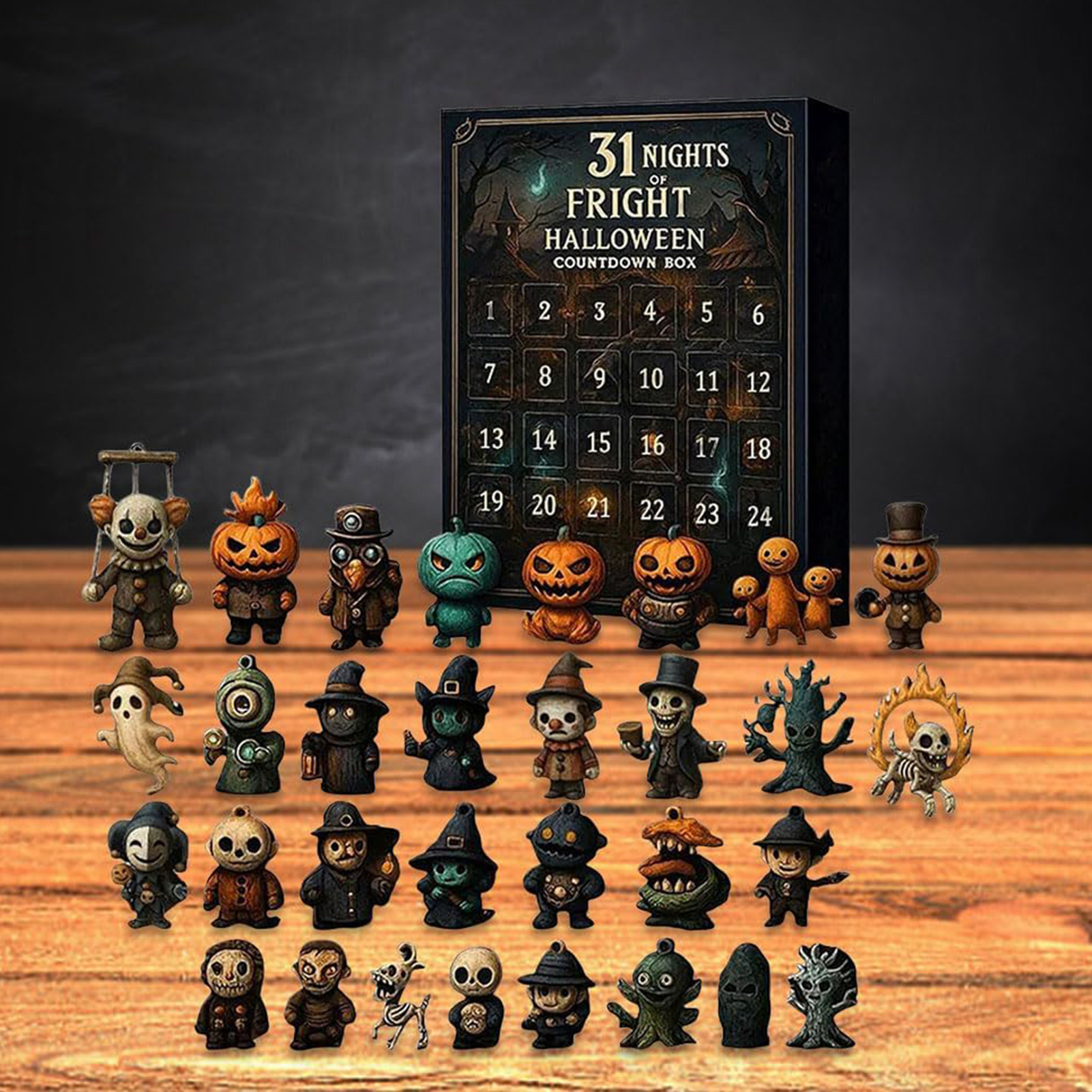 31 Nights Of Fright For Hallow - đánh giá và giá Advent Calendar Gift