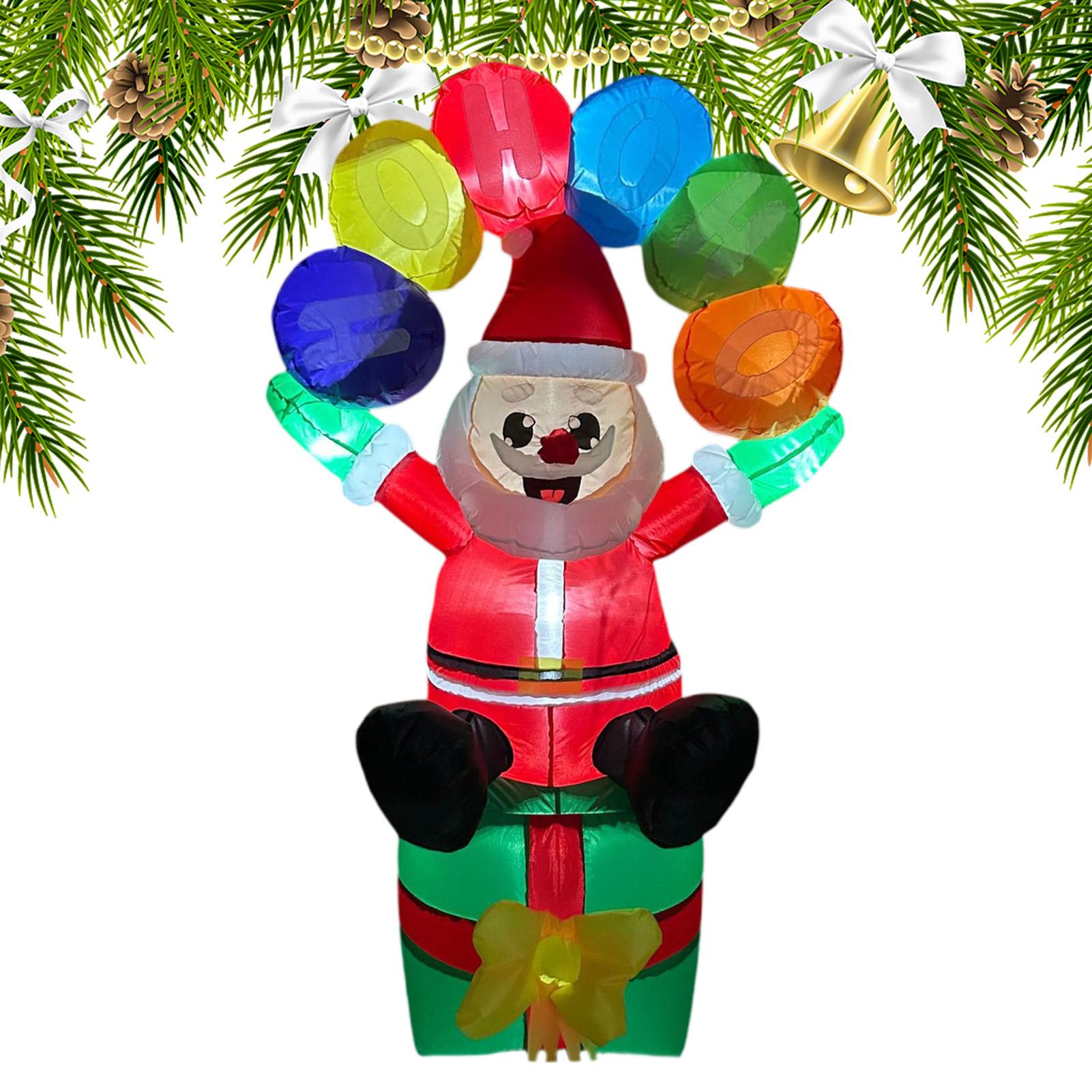 Blow Up Santa Inflatable Decor - đánh giá và giá Christmas Lights Outdoor