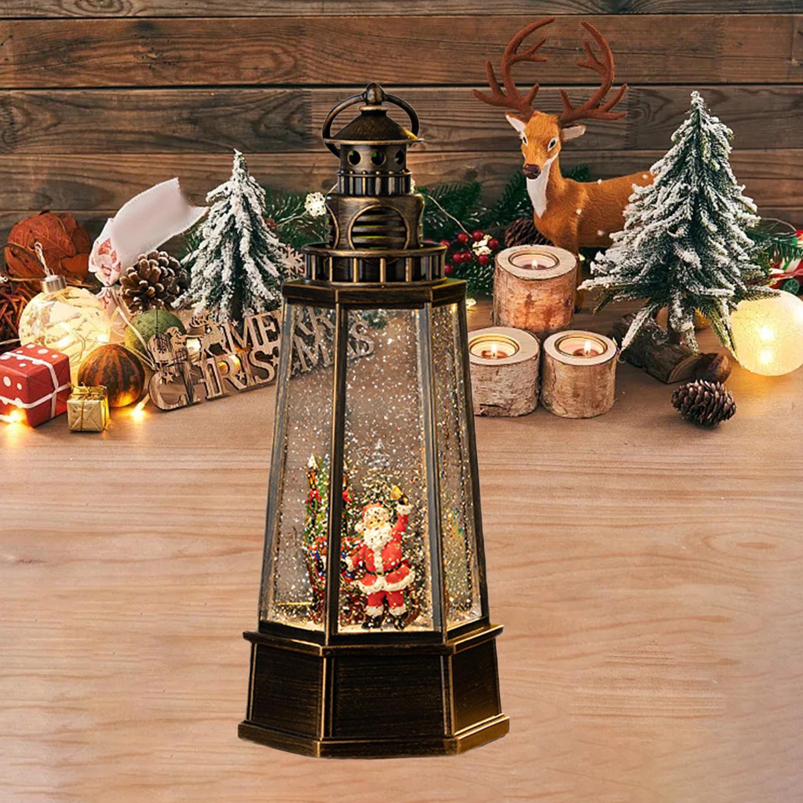 Christmas Snow Globe Lantern M - đánh giá và giá Snow Globe Musical
