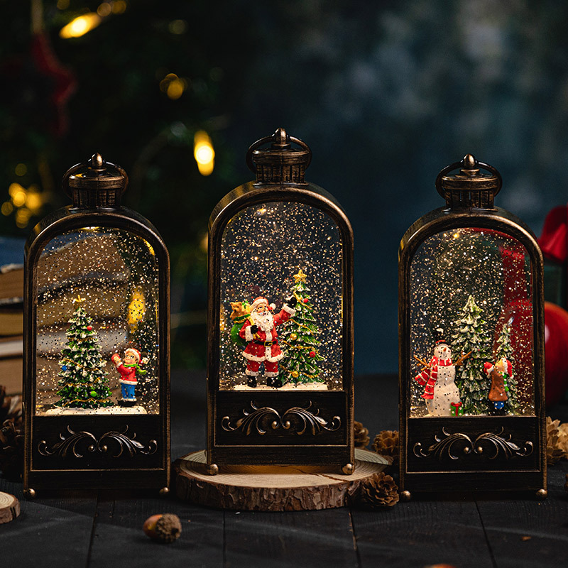 Christmas Decorations Wind Lan - đánh giá và giá Snow Globe Musical