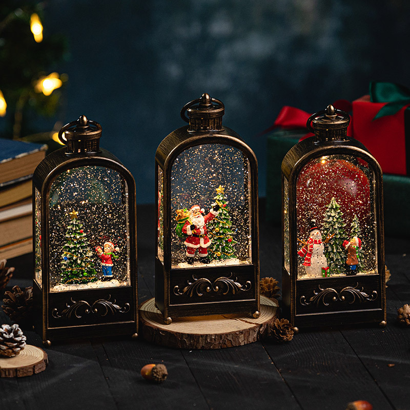 Christmas Decorations Wind Lan - đánh giá và giá Snow Globe Musical