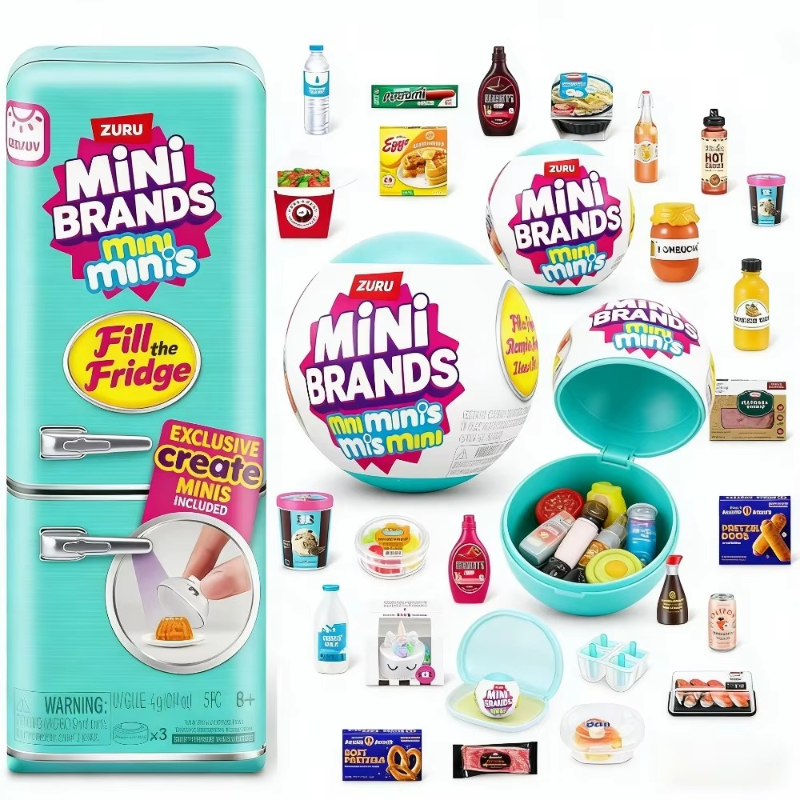 New ZURU Mini Brands Refrigera - đánh giá và giá Ornament Ball Set