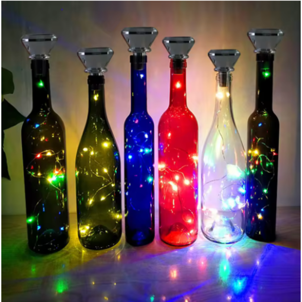Solar Powered Bottle Stopper S - đánh giá và giá Led Fairy String Lights
