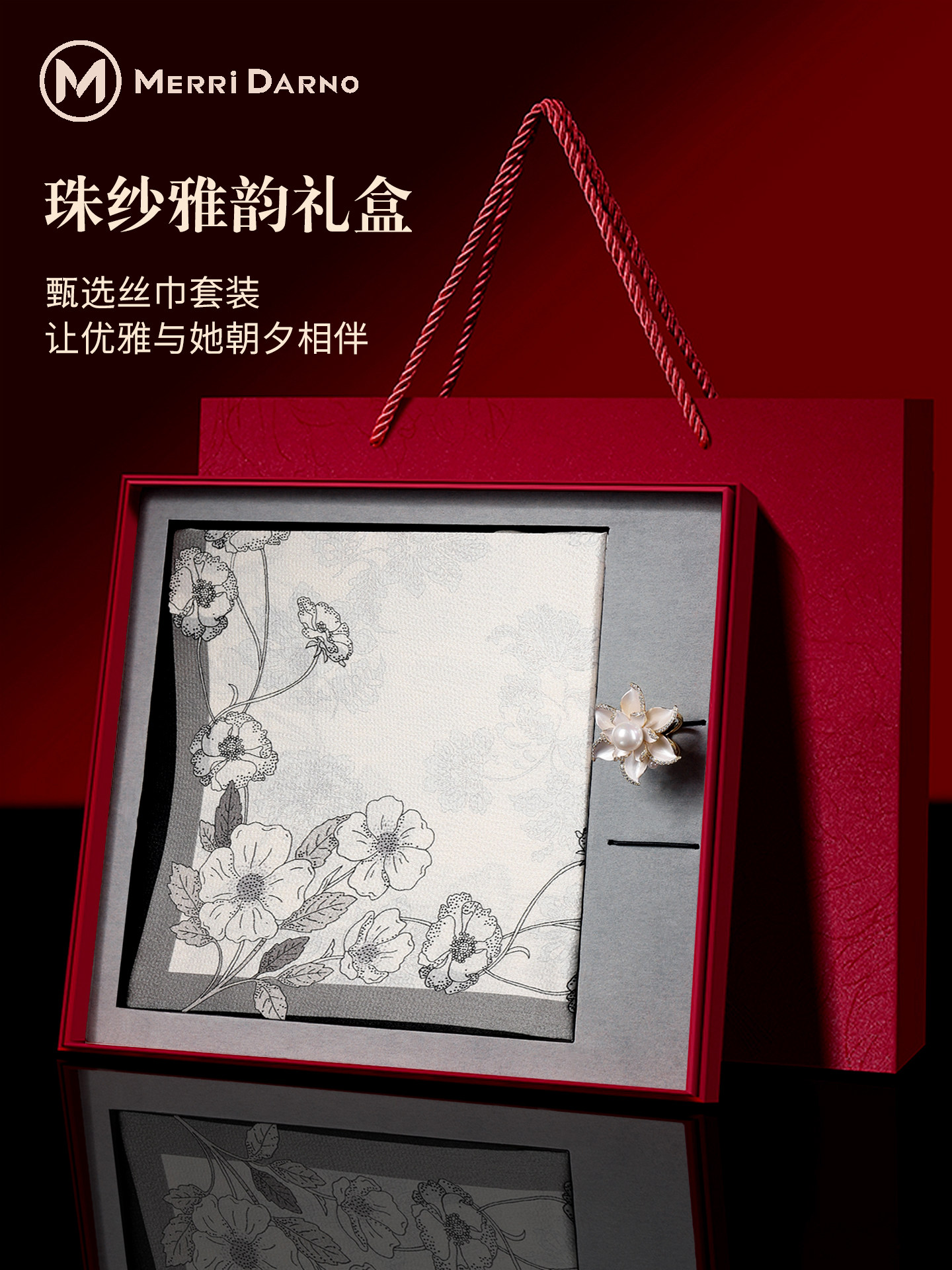 New Thin Long Mulberry Silk Sc - đánh giá và giá Gift Box Wrap Set