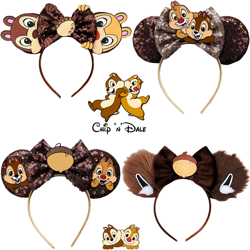 Disney Chip 'n' Dale Headbands - đánh giá và giá Ribbon Bow Gift