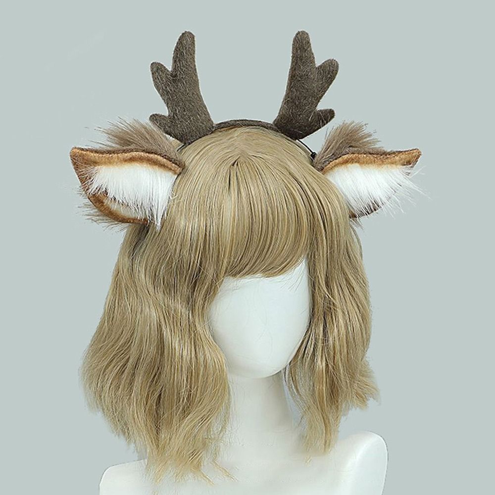 Unisex Deer Ears Reindeer Antl - đánh giá và giá Reindeer Antlers Headband