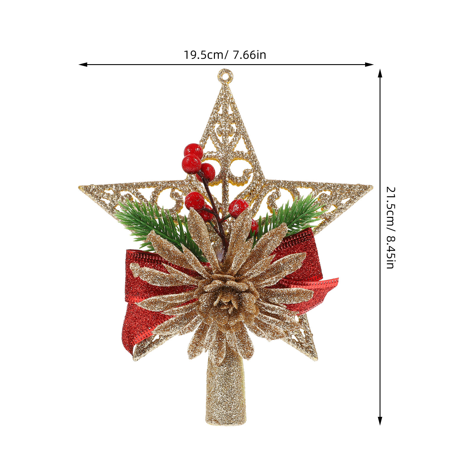 1pc Christmas Tree Topper Exqu - đánh giá và giá Star Tree Topper
