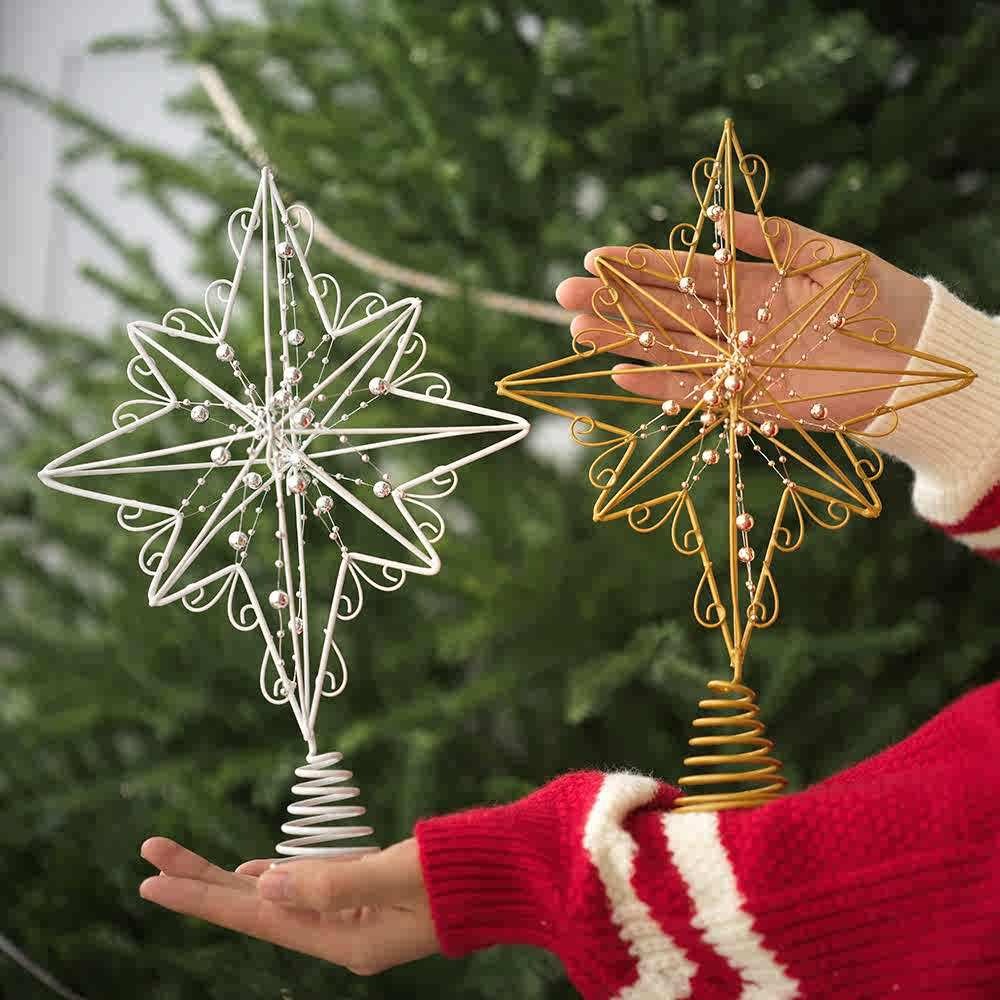12.6 Inch Creative Led Lights  - đánh giá và giá Star Tree Topper