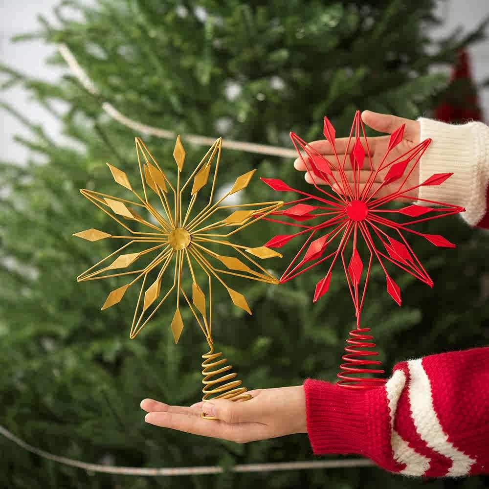 12.6 Inch Creative Led Lights  - đánh giá và giá Star Tree Topper