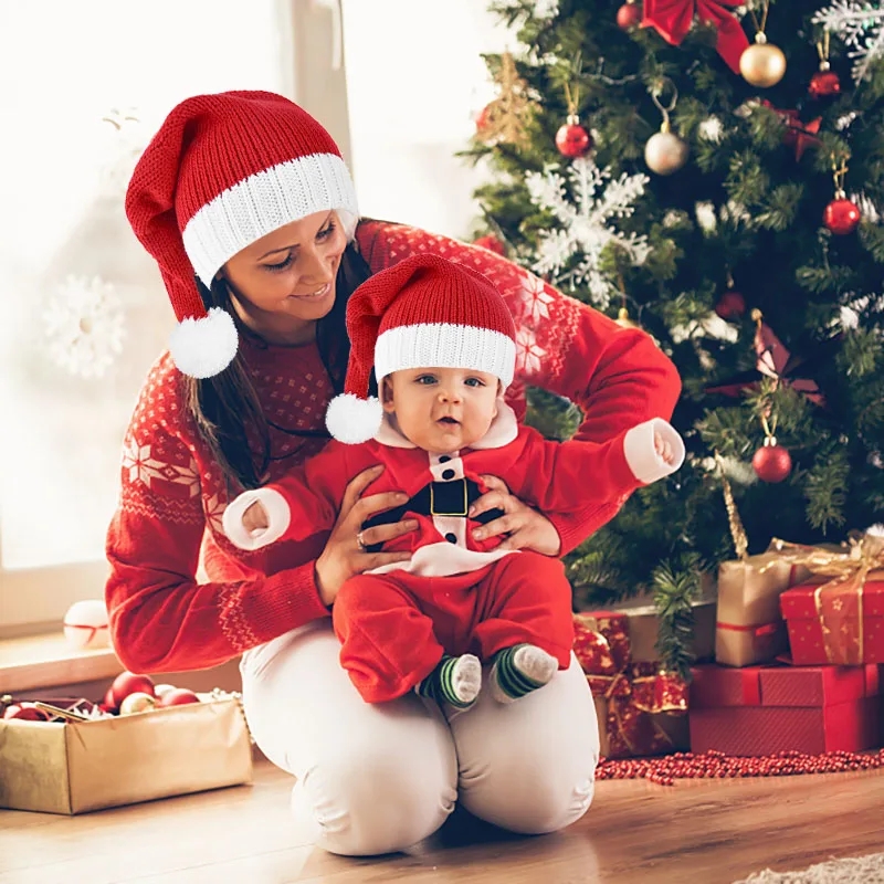 1PC Red Christmas Hat For Kids - đánh giá và giá Santa Hat Plush