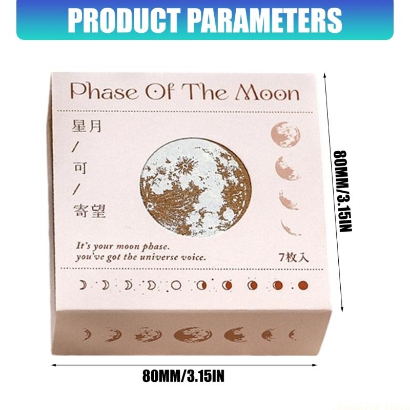Bộ con dấu công việc thẻ Bộ 7  - đánh giá và giá Gift Box Wrap Set