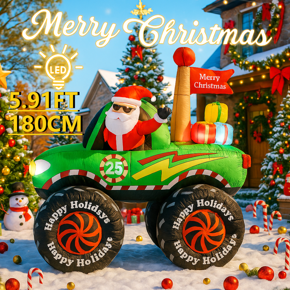 5.91FT Giant Outdoor Decoratio - đánh giá và giá Christmas Lights Outdoor