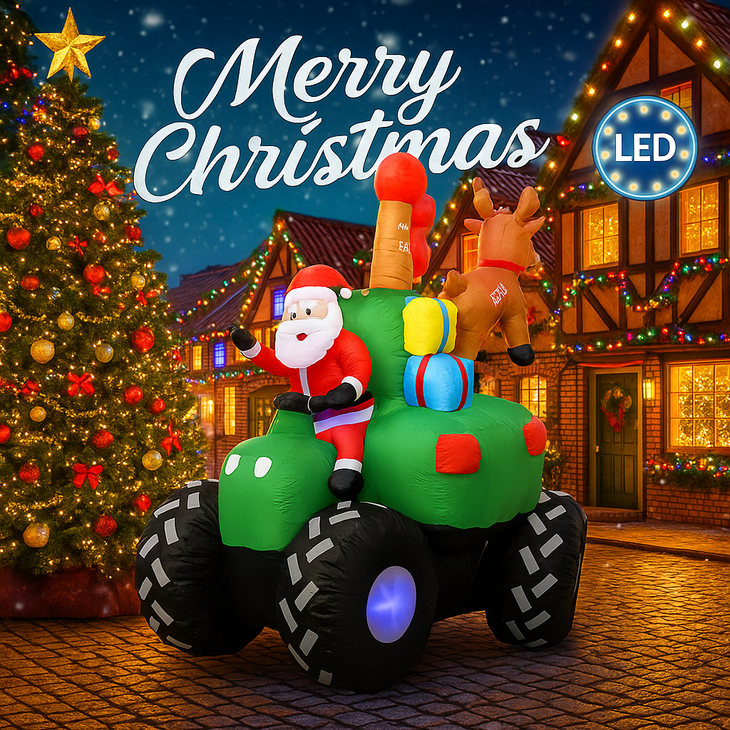 5.91FT Giant Outdoor Decoratio - đánh giá và giá Christmas Lights Outdoor