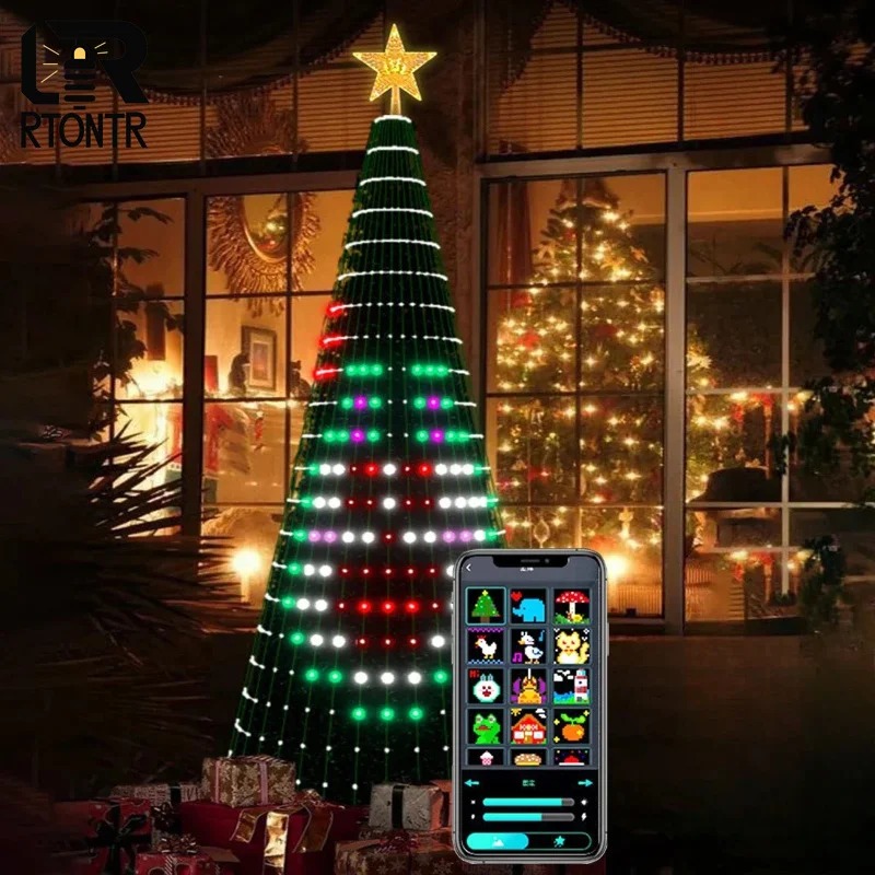 Smart RGB Christmas Tree Toppe - đánh giá và giá Star Tree Topper