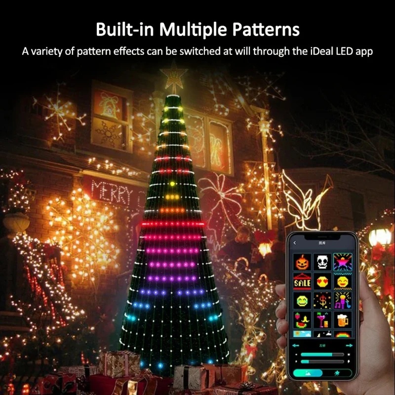 Smart RGB Christmas Tree Toppe - đánh giá và giá Star Tree Topper