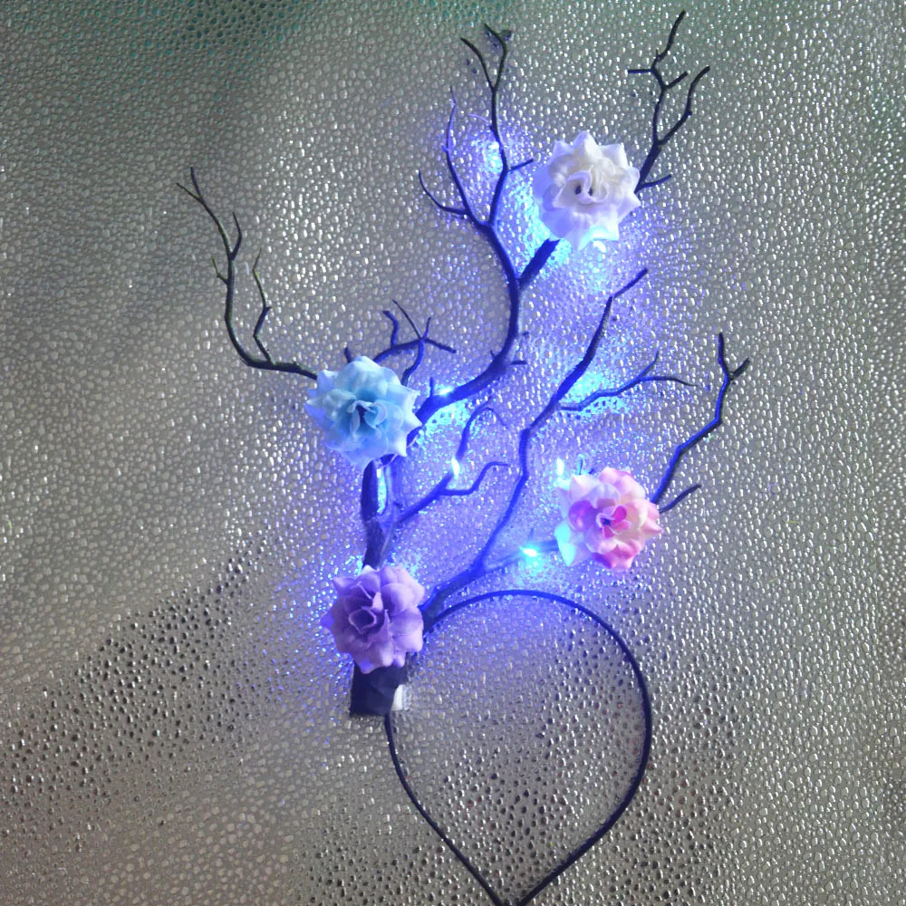 Flower Reindeer Antler Headban - đánh giá và giá Reindeer Antlers Headband