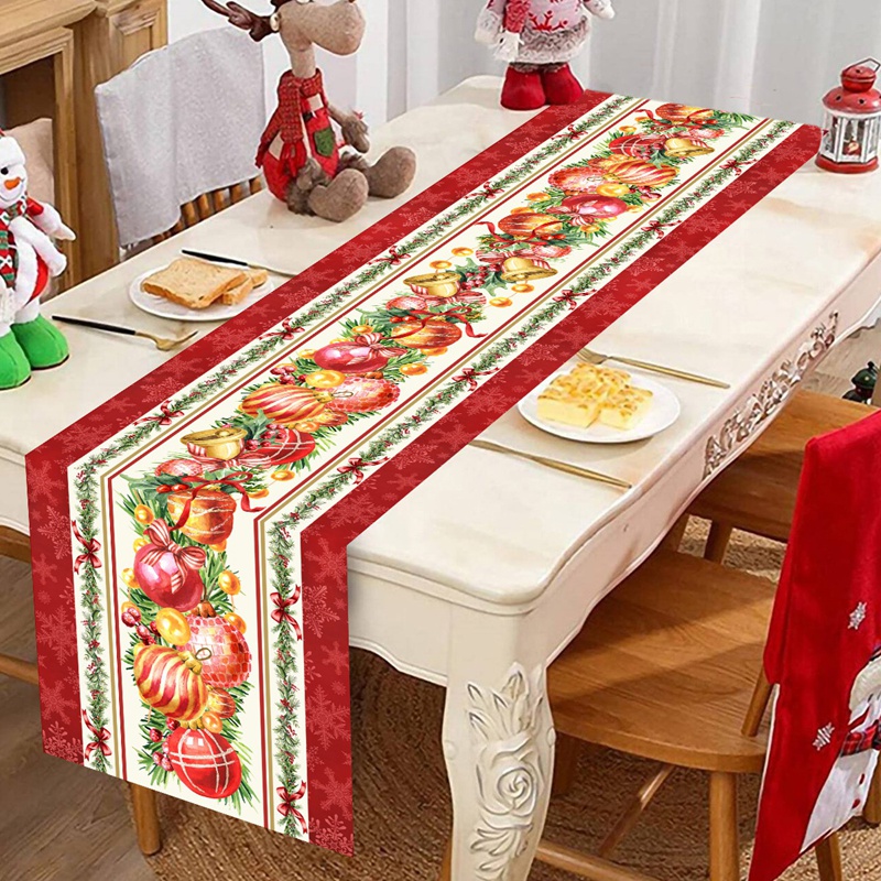 Merry Christmas Table Runner X - đánh giá và giá Christmas Table Runner