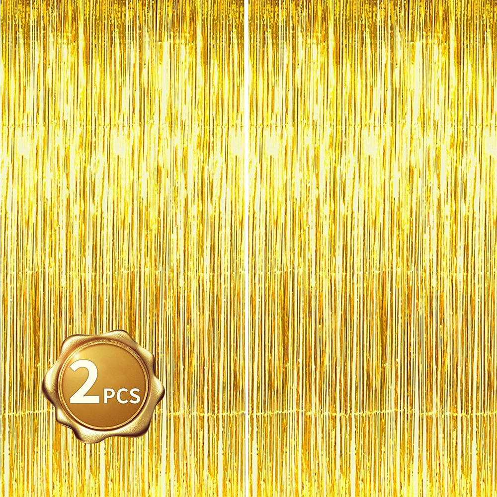 2Pack Gold Metallic Foil Tinse - đánh giá và giá Tinsel Garland Decoration