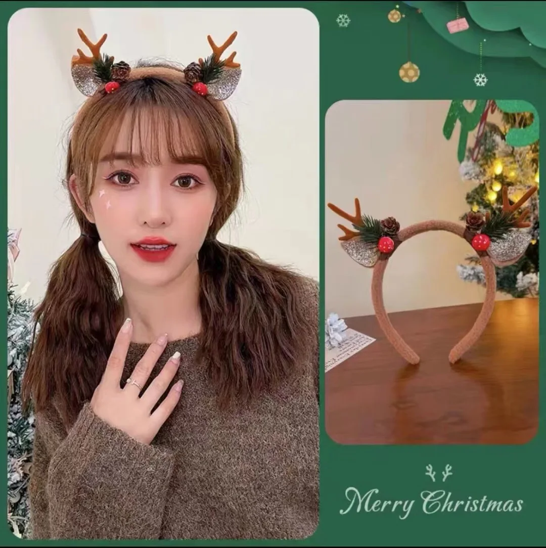 Giáng Sinh Đầu Tuần Lộc Linh D - đánh giá và giá Reindeer Antlers Headband