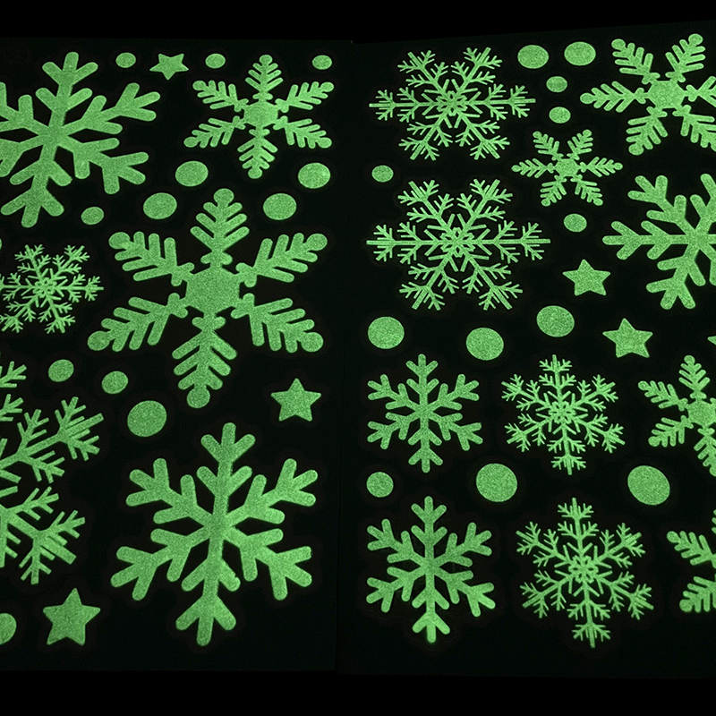 Christmas Luminous Snowflake W - đánh giá và giá Snowflake Window Decal