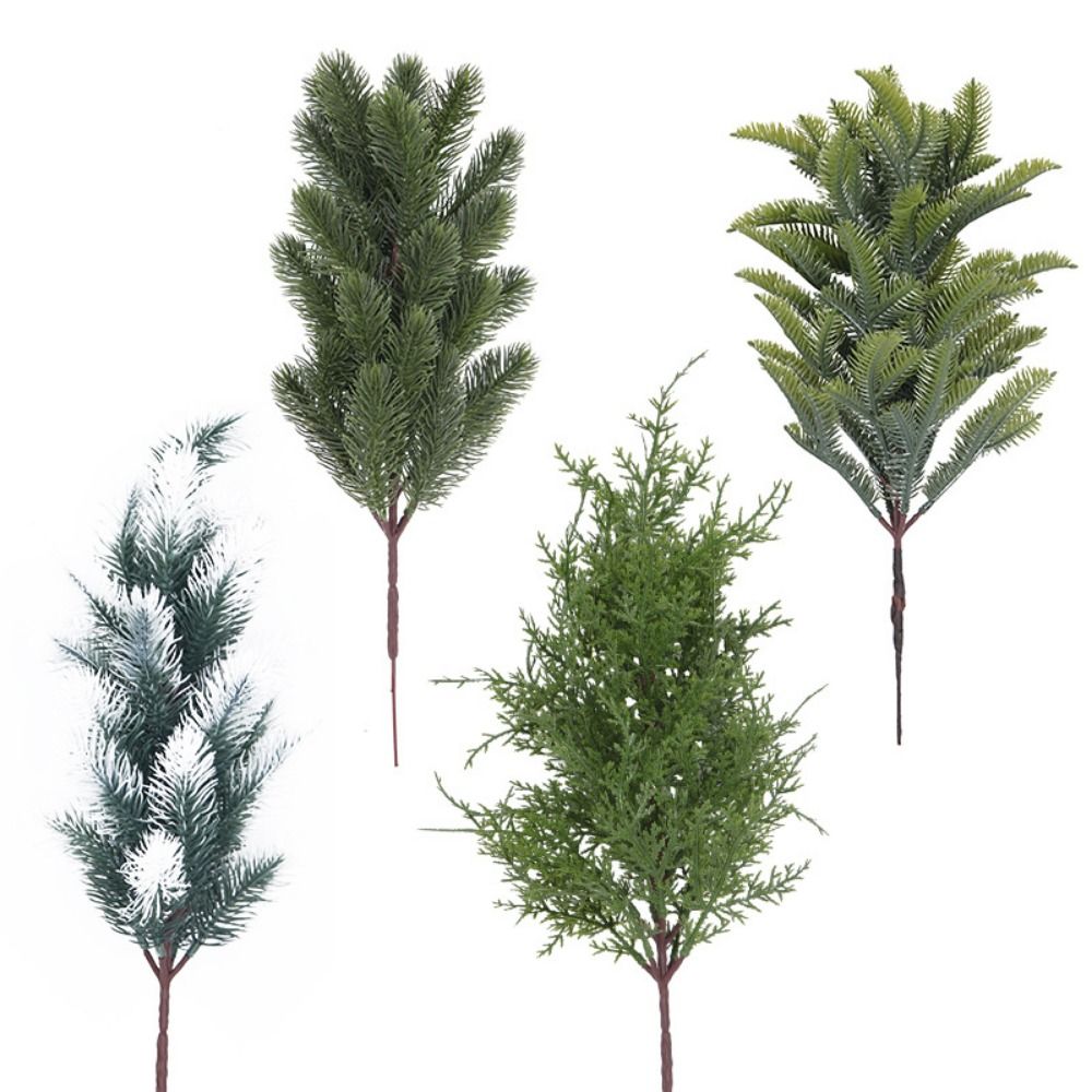 Green Artificial Pine Branch C - đánh giá và giá Christmas Wreath Fake
