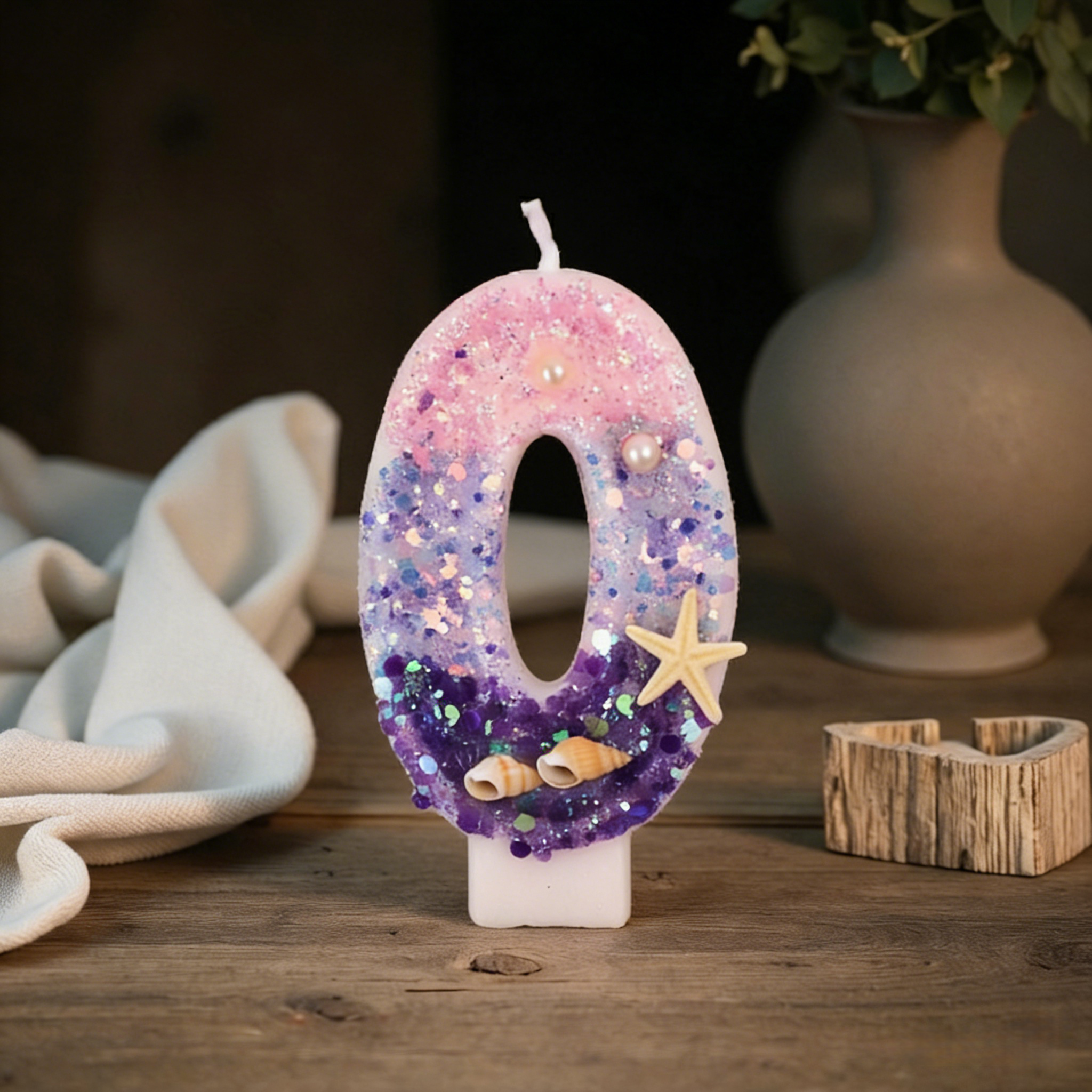 Three Color Gradient Mermaid 0 - đánh giá và giá Holiday Candle Set
