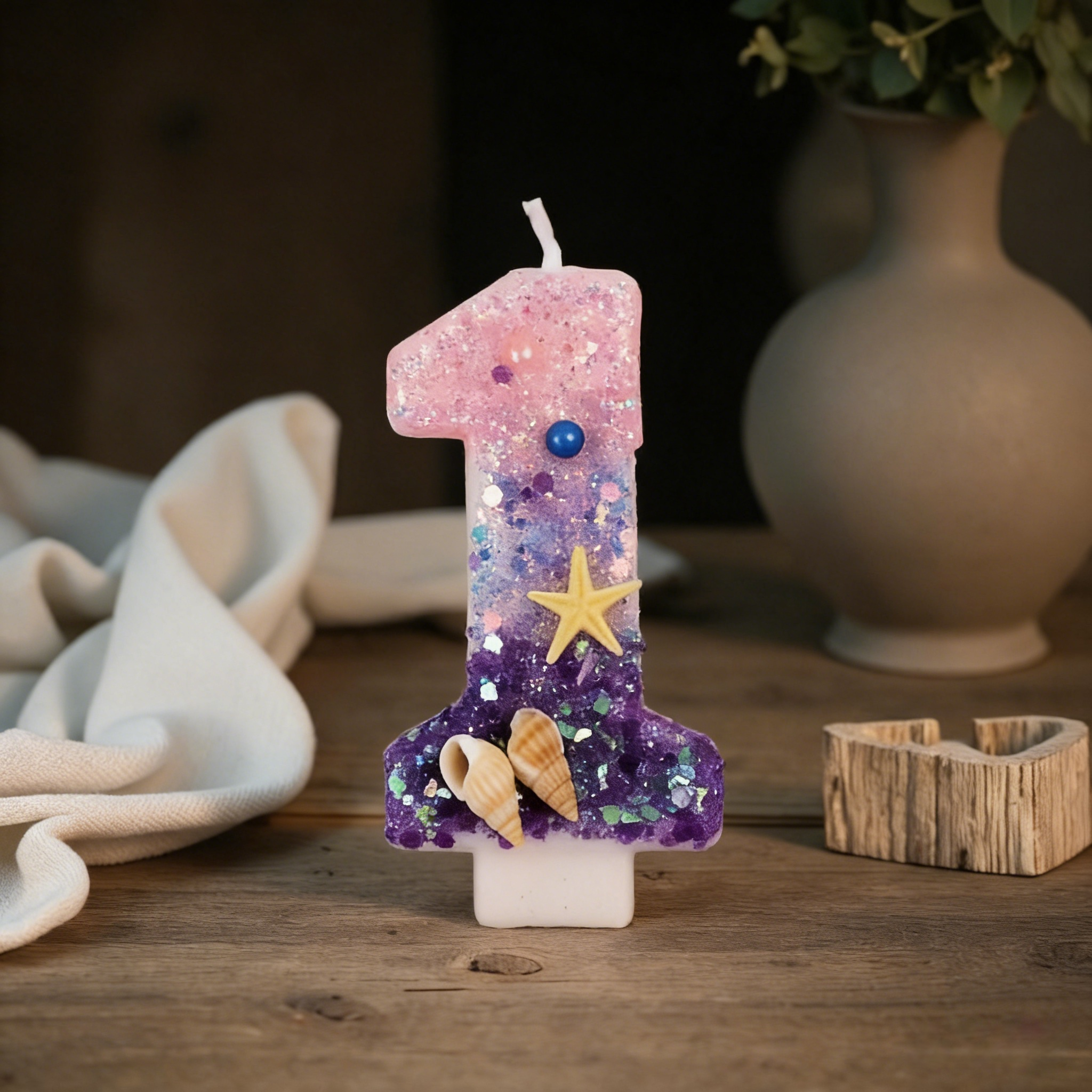 Three Color Gradient Mermaid 0 - đánh giá và giá Holiday Candle Set