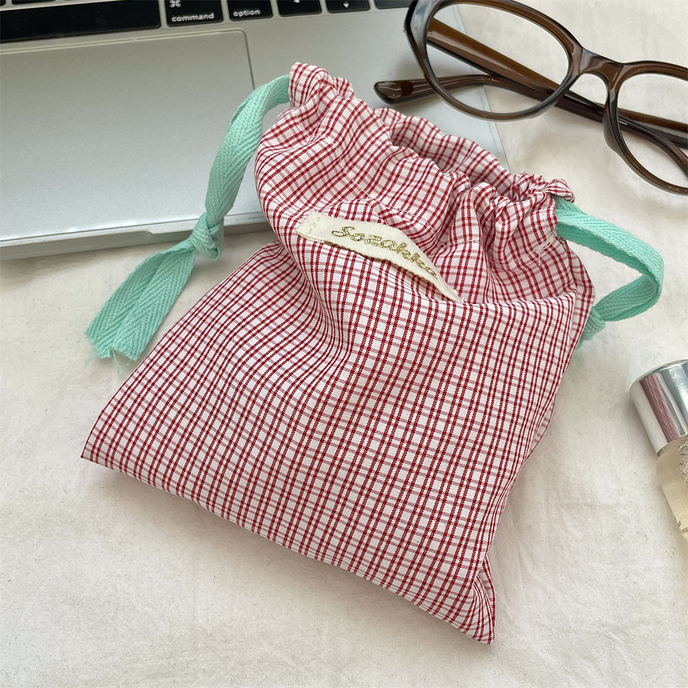 New Plaid Storage Drawstring B - đánh giá và giá Christmas Throw Blanket