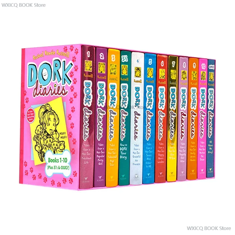 12 Books Gift Box Set English  - đánh giá và giá Gift Box Wrap Set
