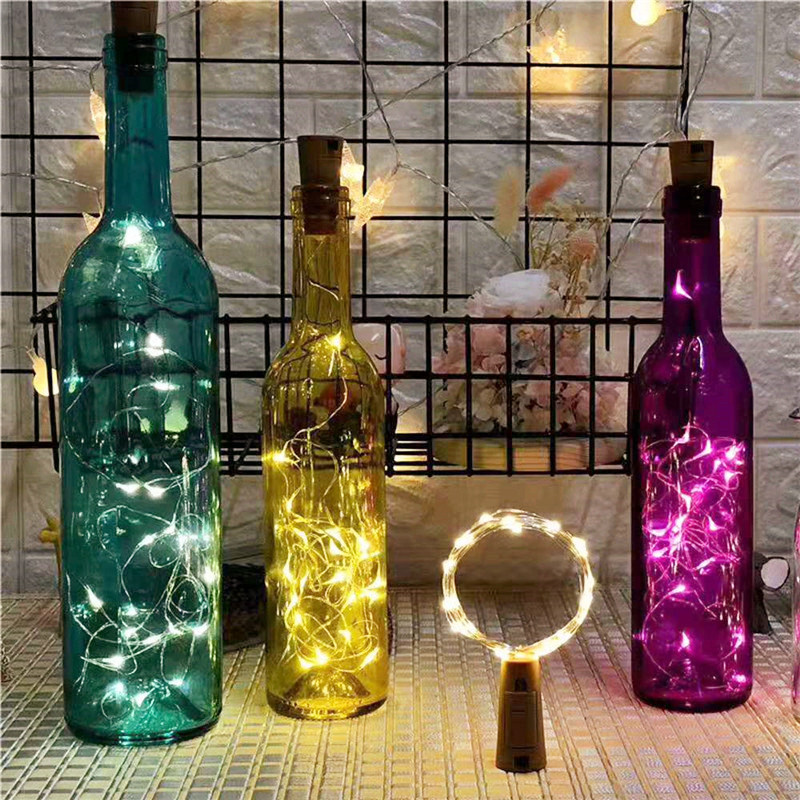 6pcs 20led Wine Bottle with Co - đánh giá và giá Led Fairy String Lights