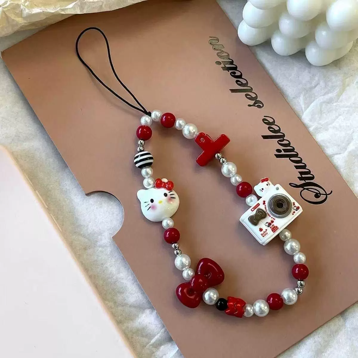 Ins Sweet Kawaii Hello Kitty   - đánh giá và giá Ribbon Bow Gift