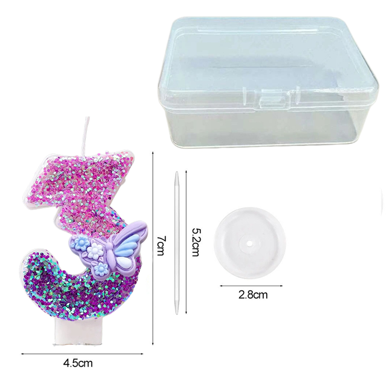 Creative DIY New Butterfly Ser - đánh giá và giá Holiday Candle Set