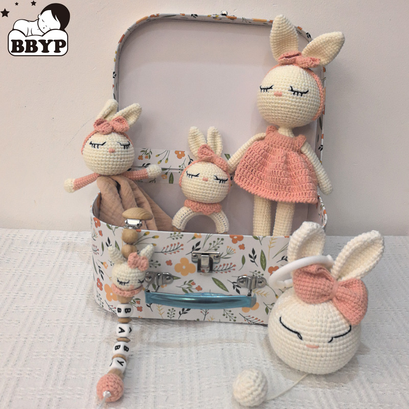 1 Set Baby Stuffed Animal Doll - đánh giá và giá Gift Box Wrap Set