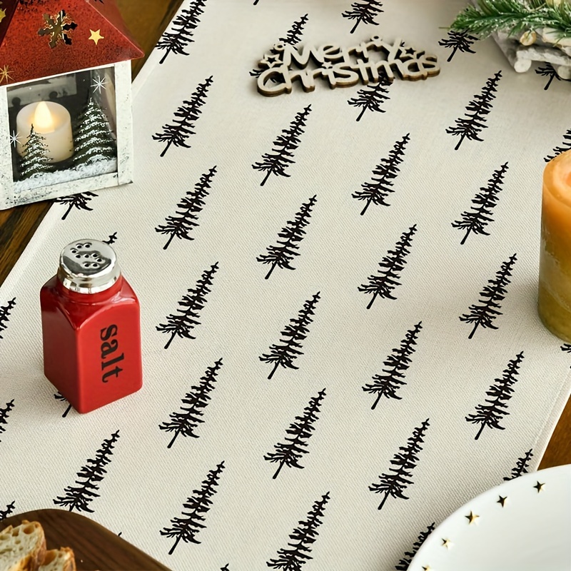 Simple Christmas Tree Table Ru - đánh giá và giá Christmas Table Runner