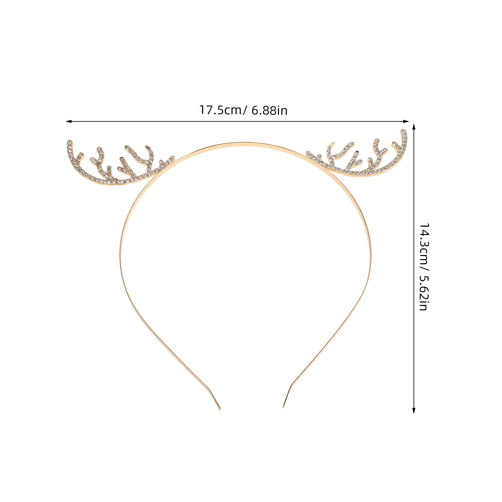 Rhinestone Reindeer Antlers He - đánh giá và giá Reindeer Antlers Headband