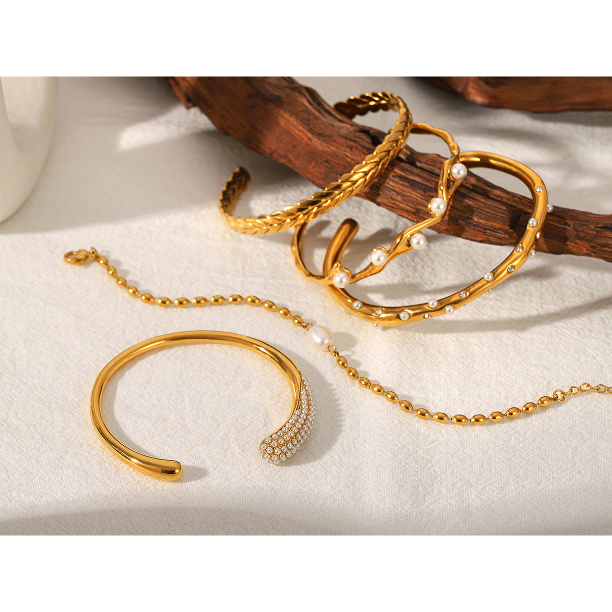 18K Gold Plated Stainless Stee - đánh giá và giá Gift Box Wrap Set