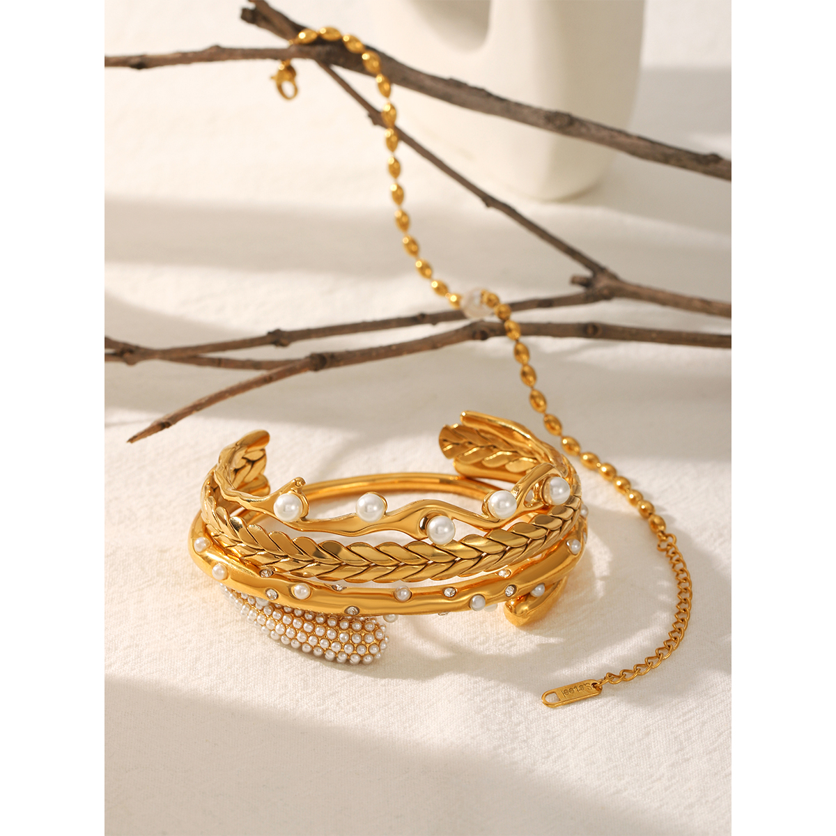 18K Gold Plated Stainless Stee - đánh giá và giá Gift Box Wrap Set