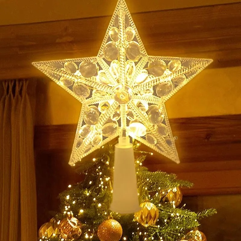 Glowing Christmas 15cm Tree To - đánh giá và giá Star Tree Topper