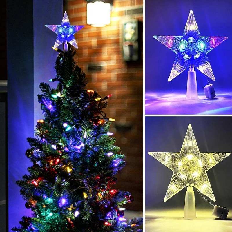Glowing Christmas 15cm Tree To - đánh giá và giá Star Tree Topper