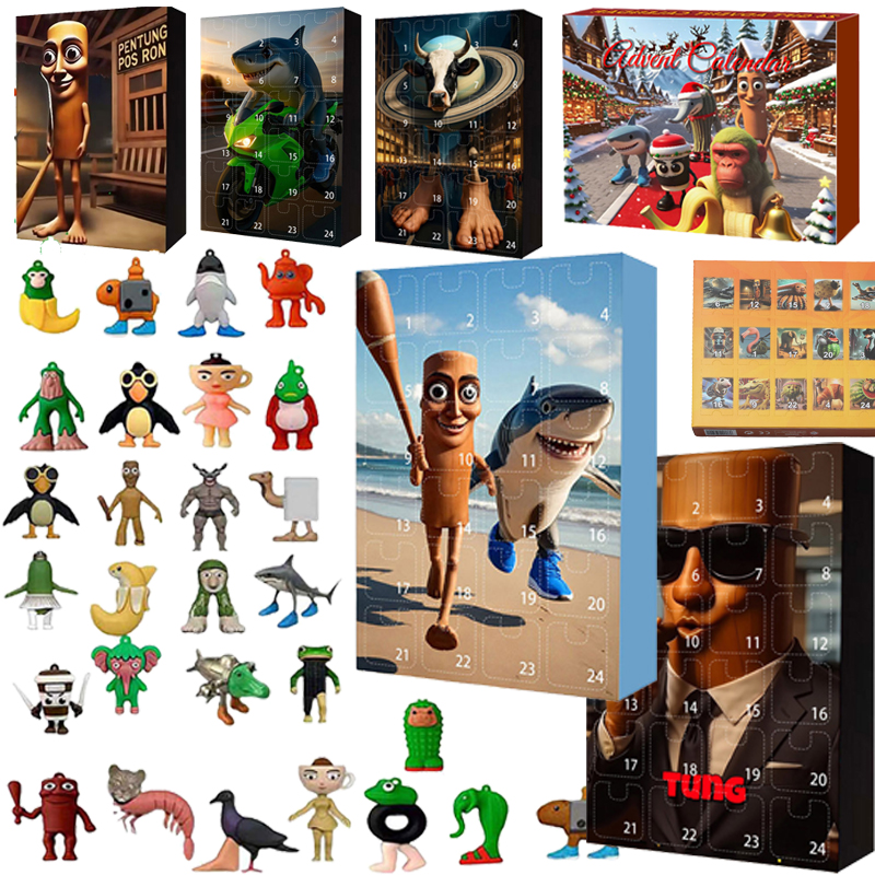 2025 Italian Brainrot Christma - đánh giá và giá Advent Calendar Gift
