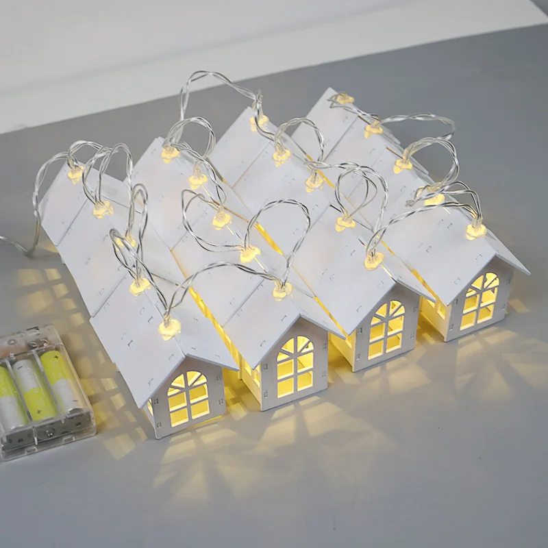 10 LED Christmas Tree House St - đánh giá và giá Led Fairy String Lights