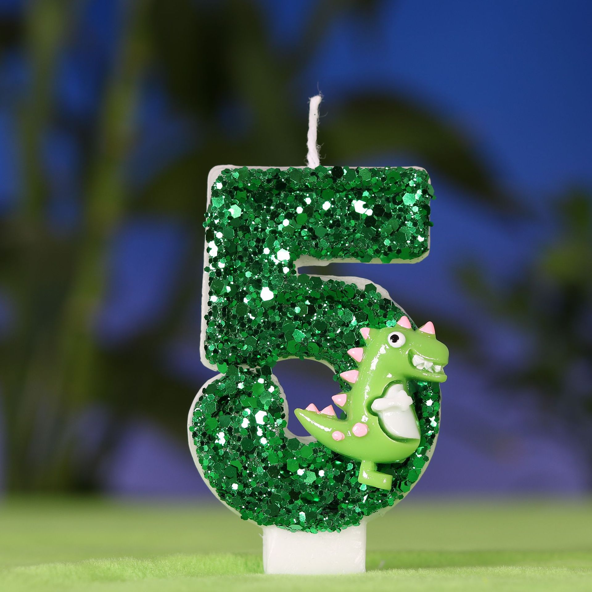 Cartoon Dinosaur Digital Birth - đánh giá và giá Holiday Candle Set