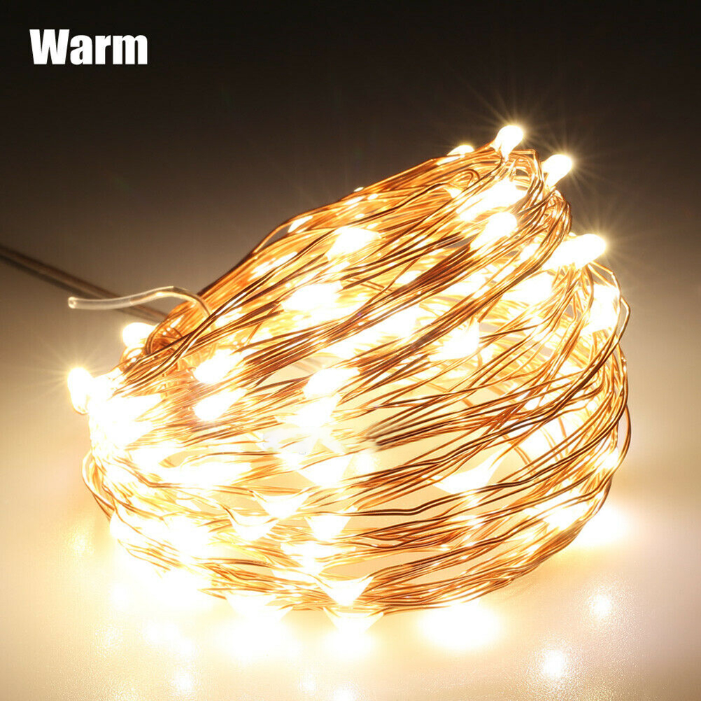 Copper Wire Lamp 10M LED Fairy - đánh giá và giá Led Fairy String Lights