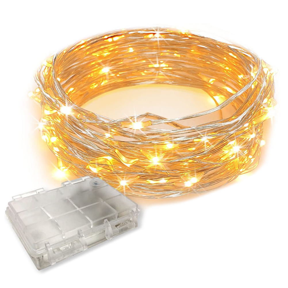 Copper Wire Lamp 10M LED Fairy - đánh giá và giá Led Fairy String Lights