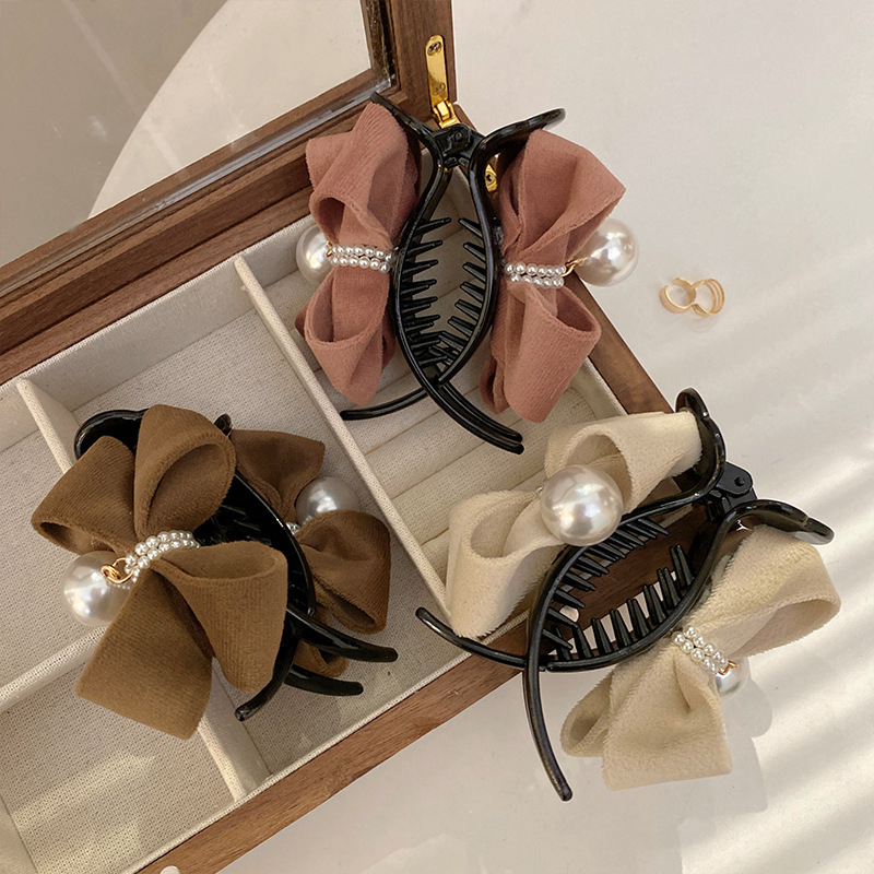 1PC Beautiful New Pearl Bow Ti - đánh giá và giá Ribbon Bow Gift